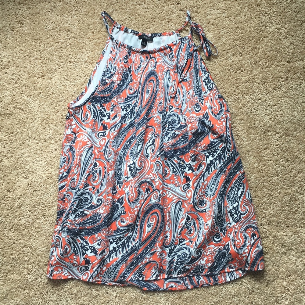 Ann Taylor Paisley Top